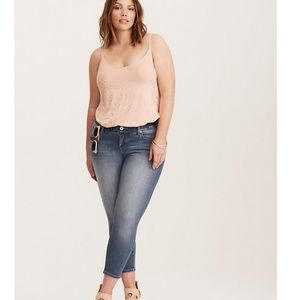 Metallic Dot Print Swing Cami